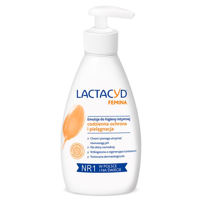 Lactacyd Femina Emulsja do higieny intymnej 200 ml main product photo