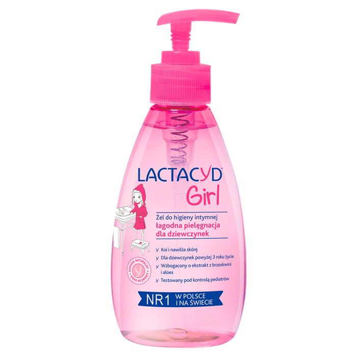 Lactacyd Girl żel do higieny intymnej 200 ml main product photo