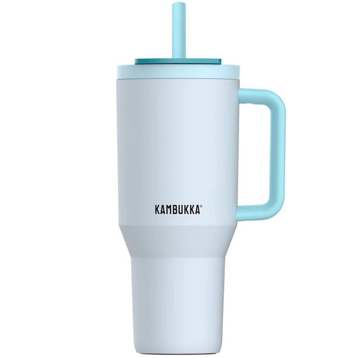 Kambukka kubek termiczny ze słomką Rio 950ml Frosty Coconut main product photo