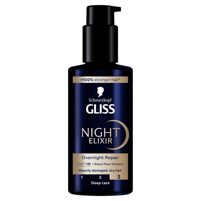 Gliss Night Elixir Overnight Repair Kuracja 100 ml  main product photo