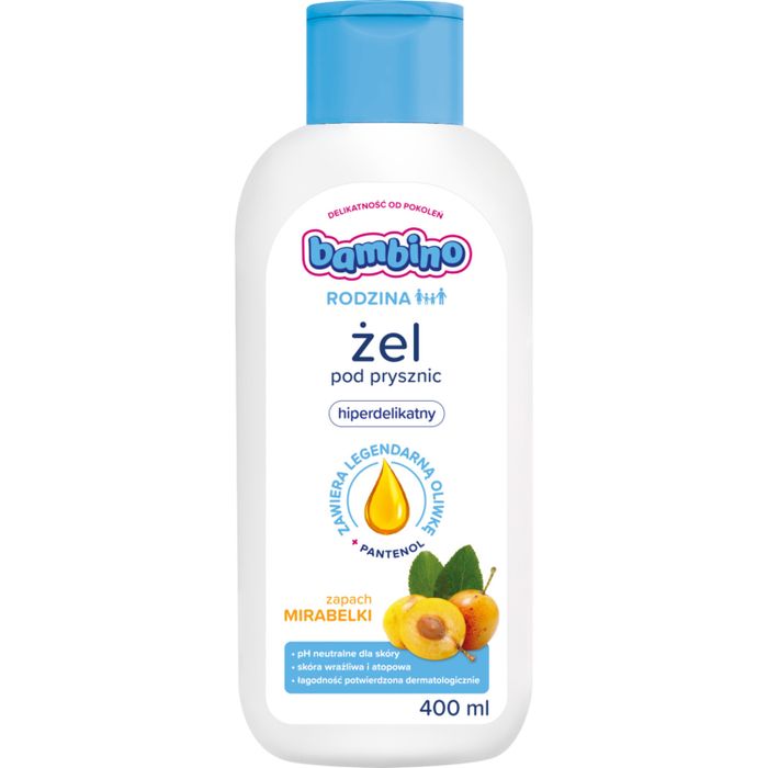 Bambino Rodzina Żel pod prysznic o zapachu mirabelki 400 ml main product photo