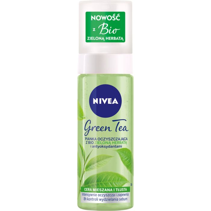Nivea Green Tea Pianka oczyszczająca z bio zieloną herbatą 150 ml main product photo