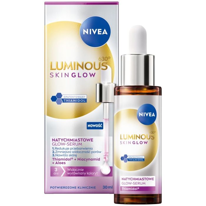 Nivea Luminous630 Skin Glow serum do twarzy 30 ml main product photo