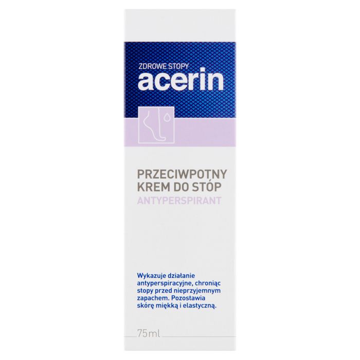 Acerin Przeciwpotny krem do stóp antyperspirant 75 ml main product photo