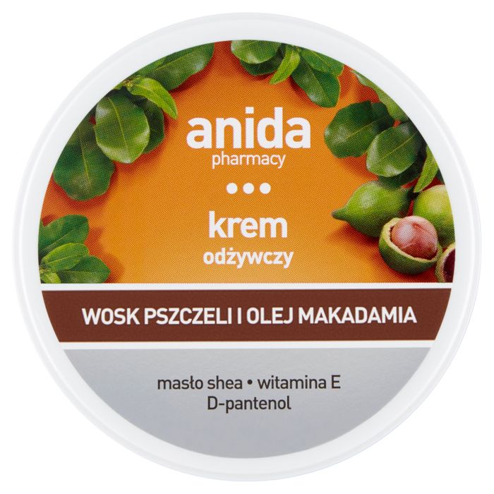 Anida Krem odżywczy wosk pszczeli olej makadamia 125 ml main product photo