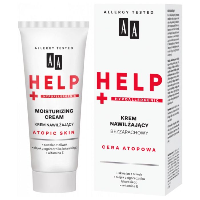 AA krem nawilżający bezzapachowy Help Cera Atopowa 50 ml main product photo