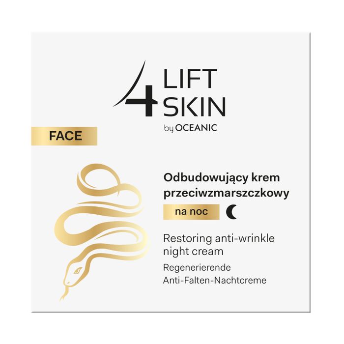 Lift4Skin odbudowujący krem przeciwzmarszczkowy na noc 50 ml main product photo