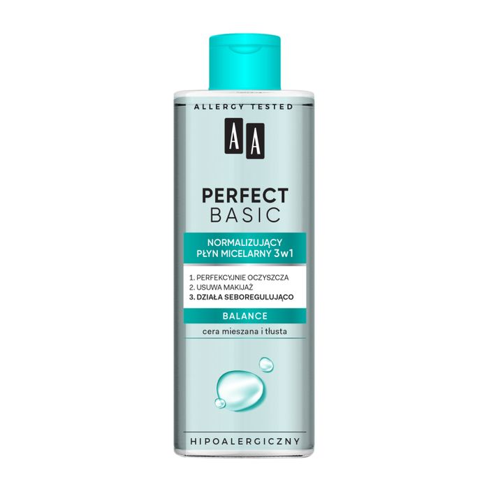 AA normalizujący płyn micelarny 3w1 Perfect Basic Balance 200 ml main product photo