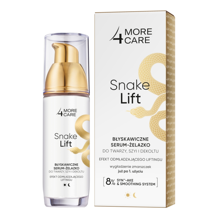 MORE4CARE Snake Lift serum-żelazko do twarzy szyi i dekoltu 35 ml main product photo