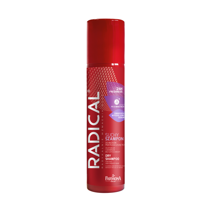 Radical Suchy szampon do włosów przetłuszczających się EXTRA ŚWIEŻOŚĆ, 180 ml main product photo
