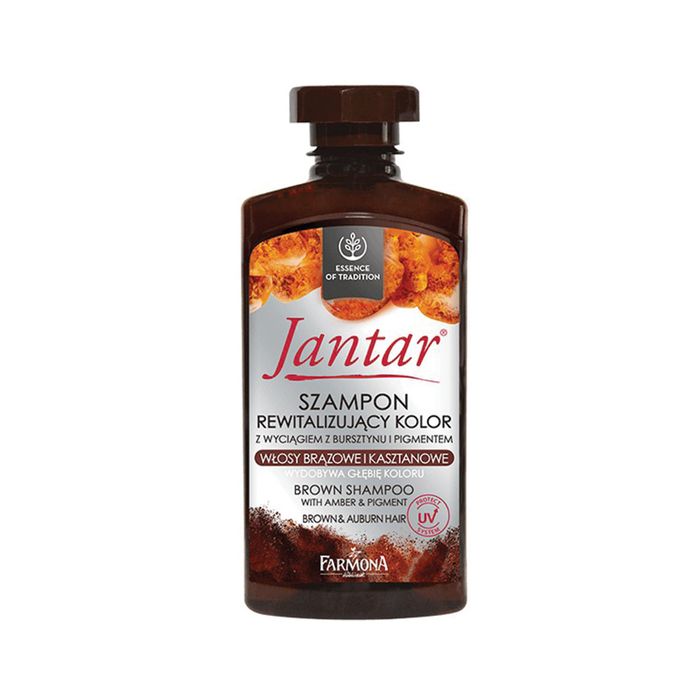 Jantar Szampon rewitalizujący kolor BRĄZOWE I KASZTANOWE, 330 ml main product photo