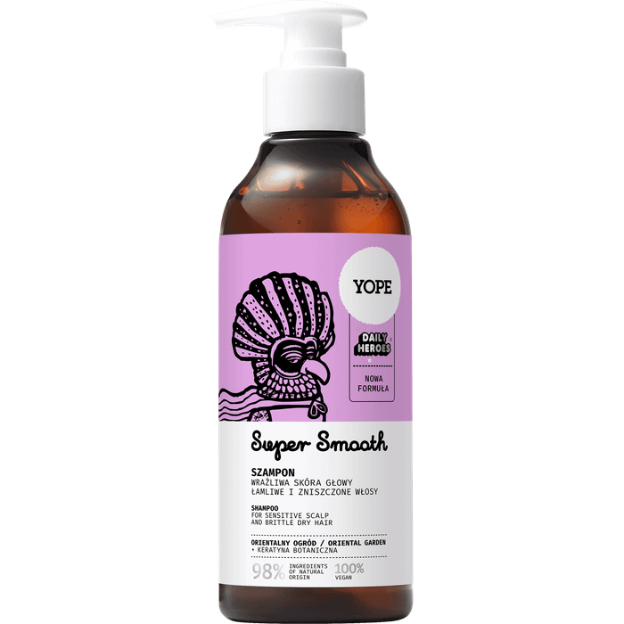 Yope naturalny szampon do włosów Super Smooth  - orientalny ogród 300 ml main product photo