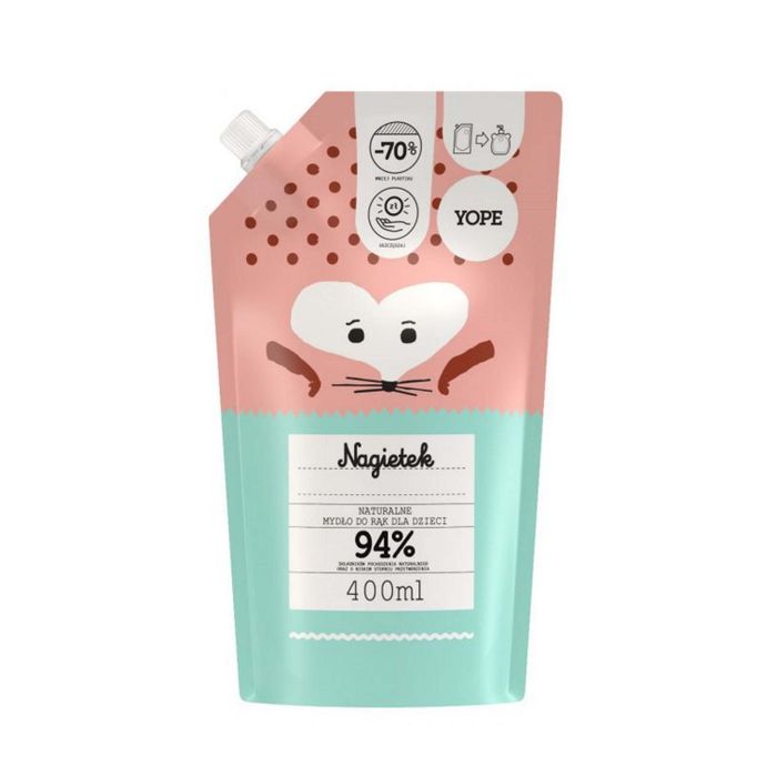 YOPE MYDLO D/RAK DZIECI REFIL NAGI 400ML main product photo