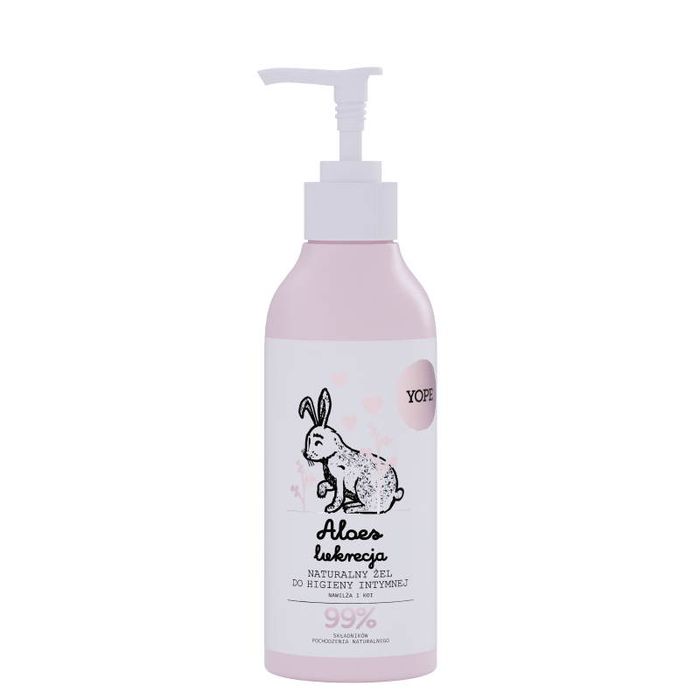 YOPE ŻEL DO HIGIENY INTYMNEJ ALOES/LUKRECJA 300ML main product photo