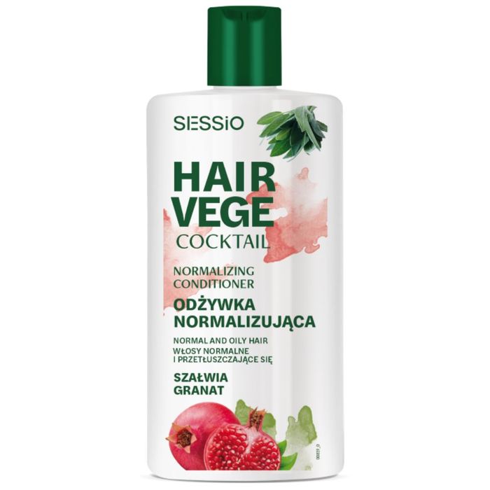 Sessio Hair Vege Coctail odżywka z szałwią i granatem 300 ml main product photo