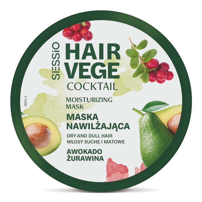 VEGE MASKA NAWILŻ. AWOKAD./ŻUR./250ML main product photo
