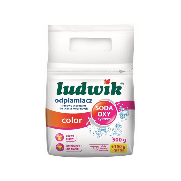 LUDWIK odplamiacz tlenowy do tkanin kolorowych  500G main product photo