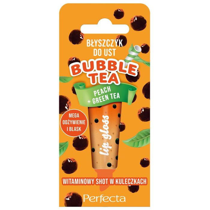 Perfecta błyszczyk BUBBLE TEA PEACH 10G main product photo