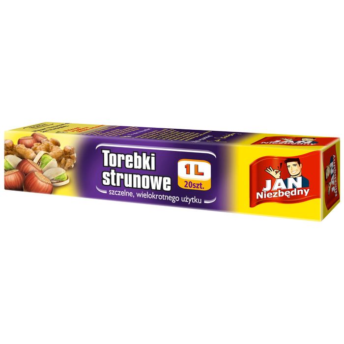 JAN NIEZBĘDNY torebki strunowe 1L 20 sztuk main product photo