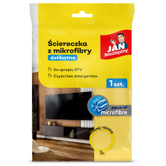 JAN NIEZBĘDNY ściereczka z mikrofibry delikatna main product photo