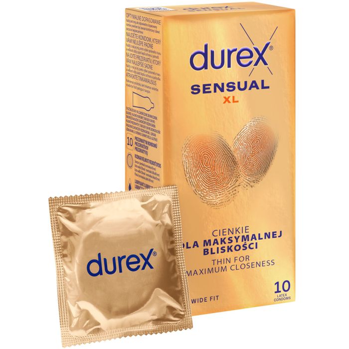 Durex SENSUAL XL 10 szt main product photo