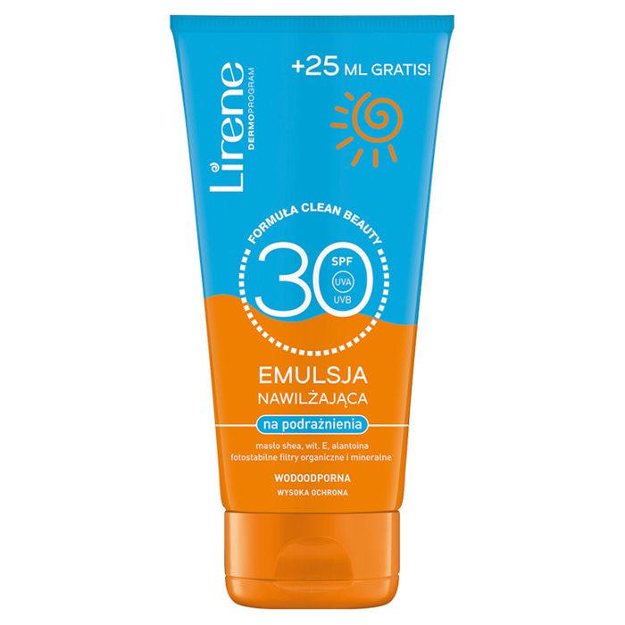 lirene sun emulsja d/o spf30 175ml+25ml main product photo