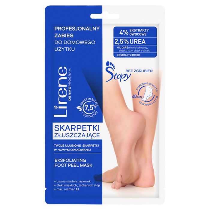 Lirene Skarpetki złuszczające main product photo