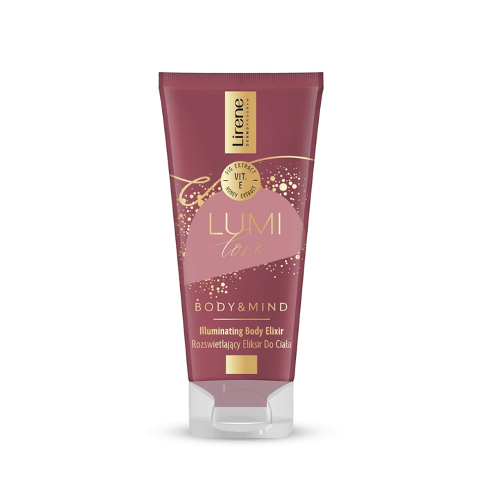 Lirene BODY & MIND Rozświetlający eliksir do ciała LUMILOVE 175 ml main product photo