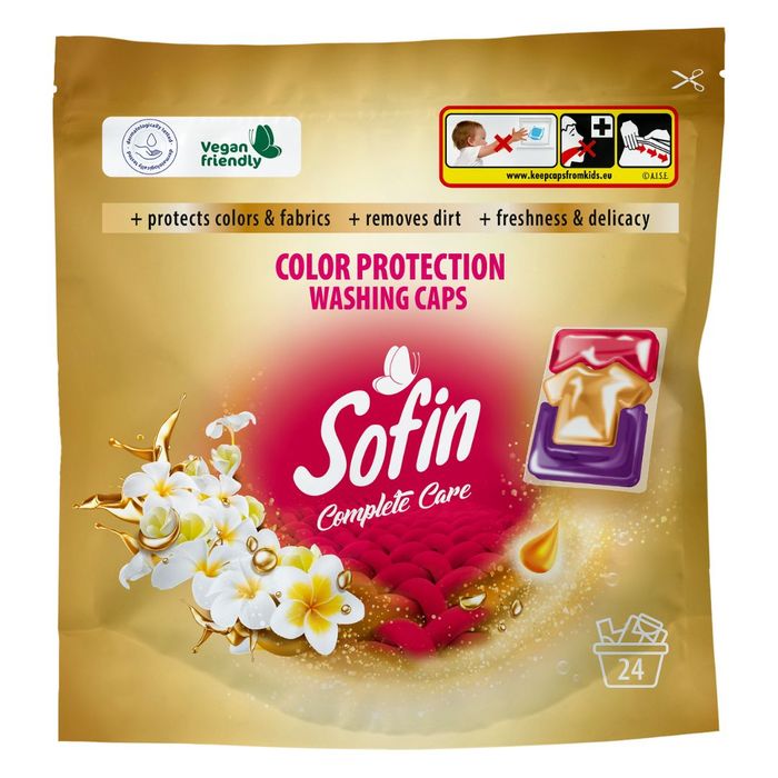 SOFIN Complete Care Color Protection kapsułki do prania 576 g main product photo