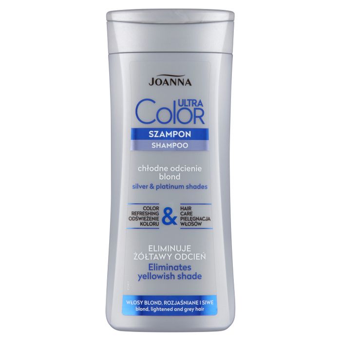 Joanna Ultra Color Szampon włosy blond rozjaśniane i siwe 200 ml main product photo
