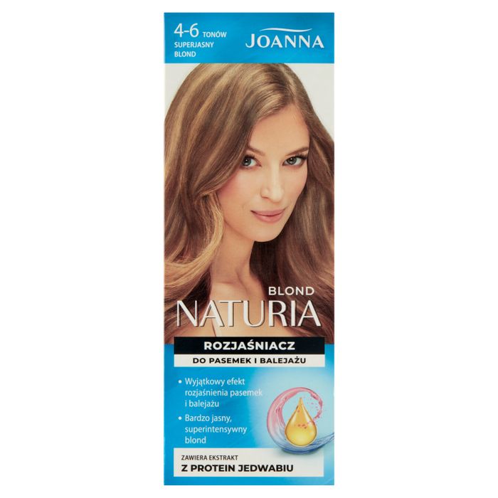 Joanna Naturia blond Rozjaśniacz do pasemek i balejażu 4-6 tonów main product photo