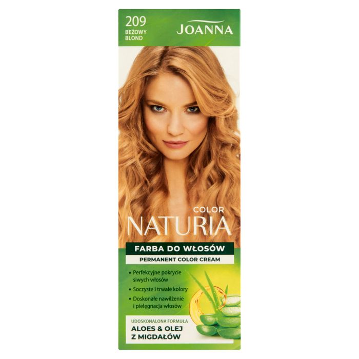 Joanna Naturia Color Farba do włosów beżowy blond 209 main product photo