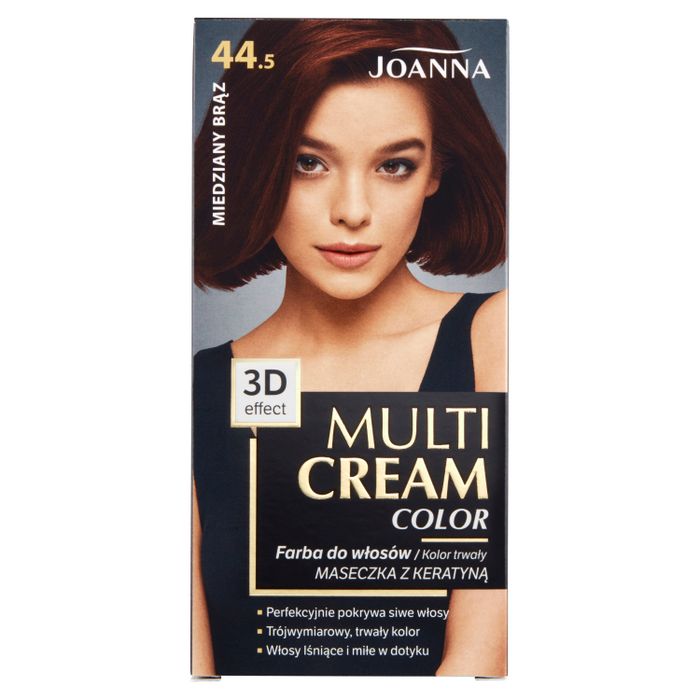 Joanna Multi Cream Color Farba do włosów miedziany brąz 44.5 main product photo
