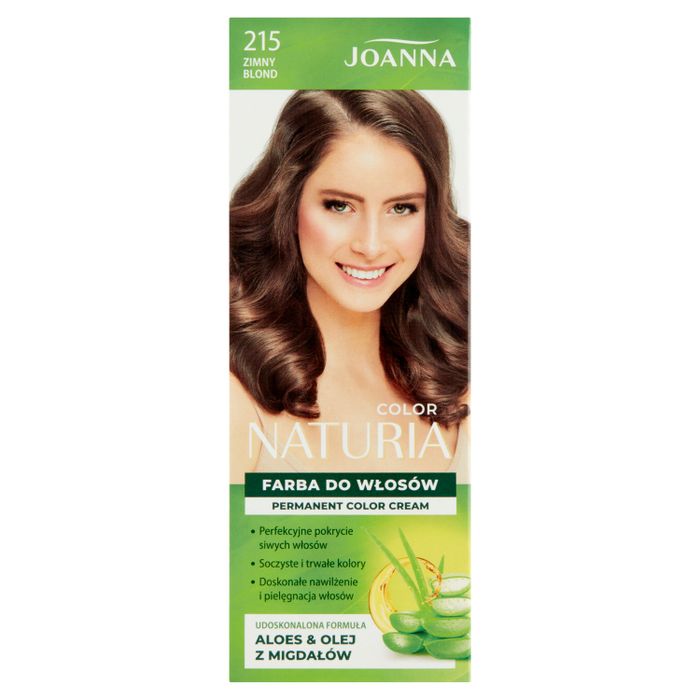 Joanna Naturia Color Farba do włosów zimny blond 215 main product photo
