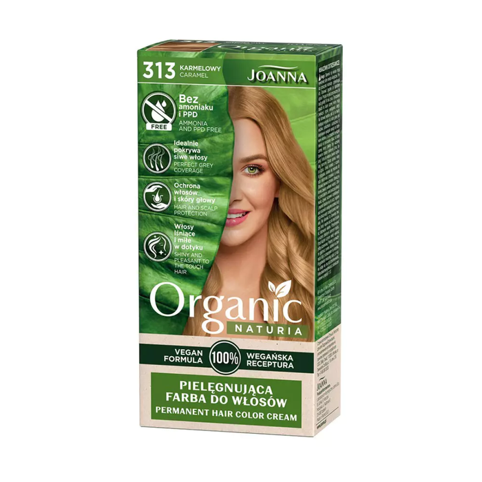 NATURIA ORGANIC Vegan Farba Karmelowy 313  main product photo