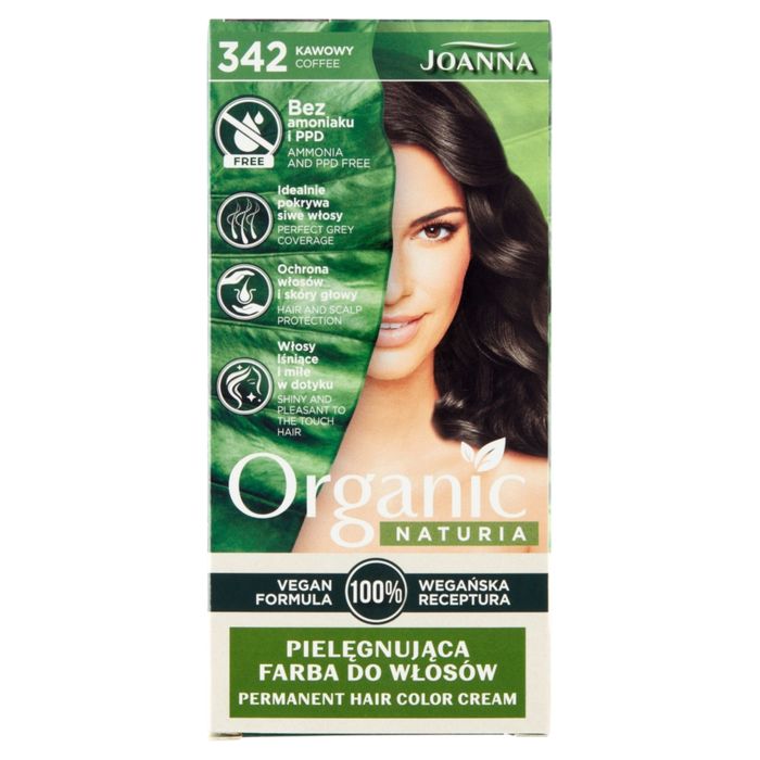 NATURIA ORGANIC Vegan Farba Kawowy 342   main product photo