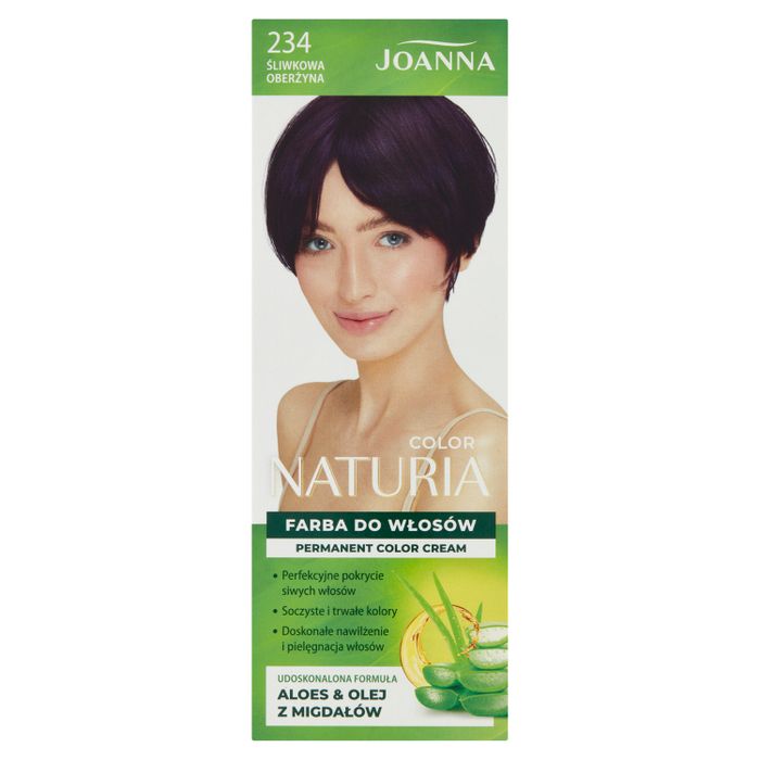 Joanna Naturia Color Farba do włosów śliwkowa oberżyna 234 main product photo