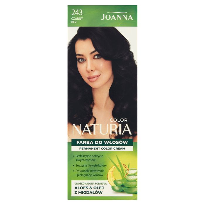 Joanna Naturia Color Farba do włosów czarny bez 243 main product photo