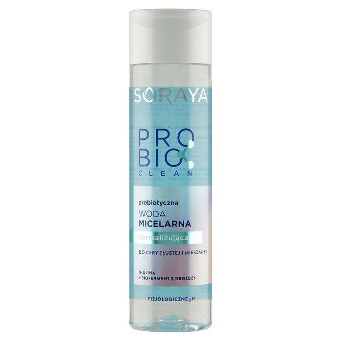 Soraya Probio Clean Probiotyczna woda micelarna normalizująca do cery tłustej i mieszanej 250 ml main product photo