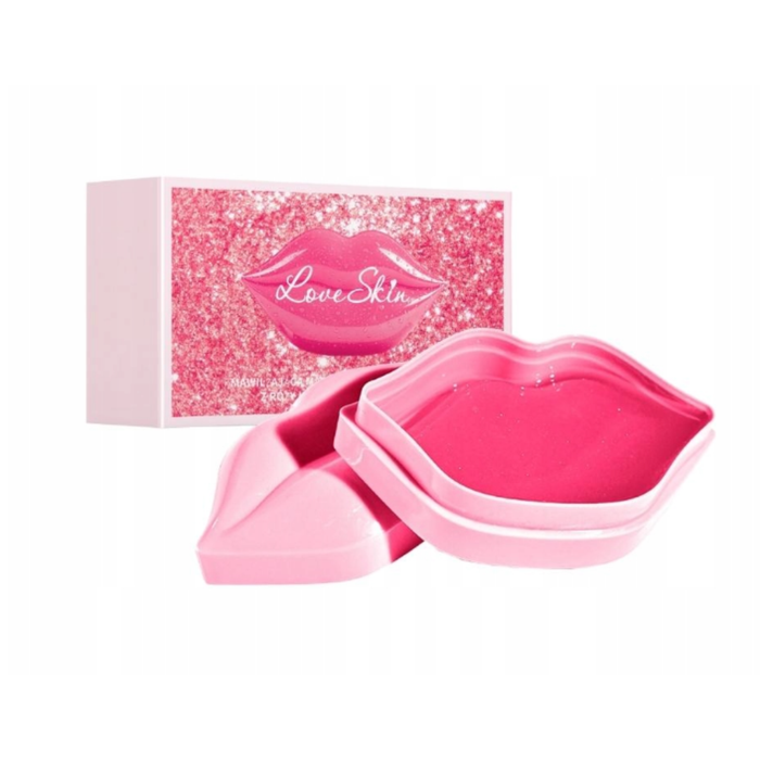 LOVE SKIN Hydrożelowa maska na usta z ekstraktem z róży 20szt main product photo