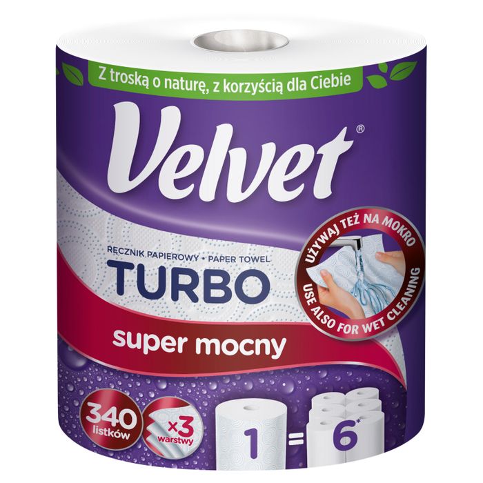 Velvet ręcznik papierowy Turbo 1 szt. main product photo