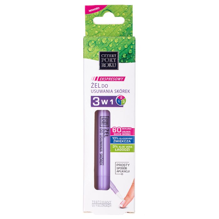 Cztery pory roku żel do usuwania skórek 3W1 2ml main product photo