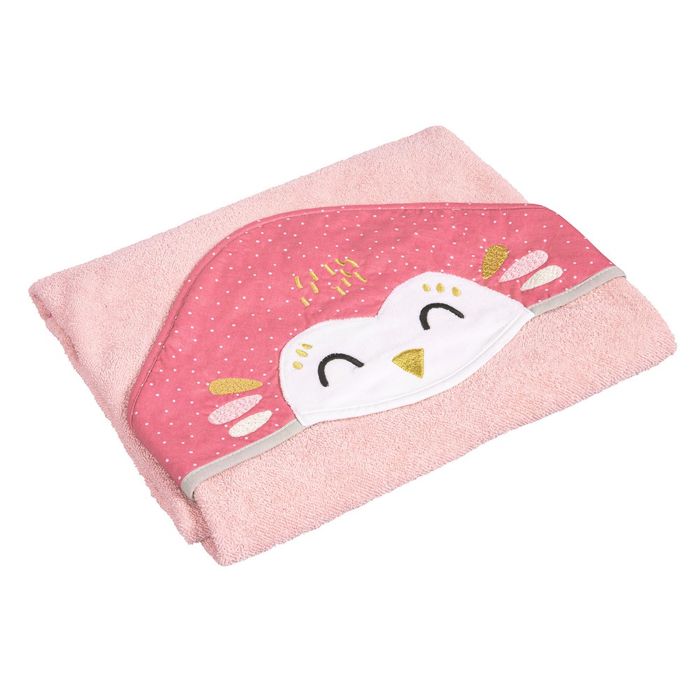 Canpol babies okrycie kąpielowe dla niemowląt 100x100 sowa main product photo