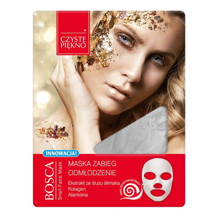 CZYSTE PIEKNO MASKA SLIMAKOWA BOSCA 1SZT. main product photo