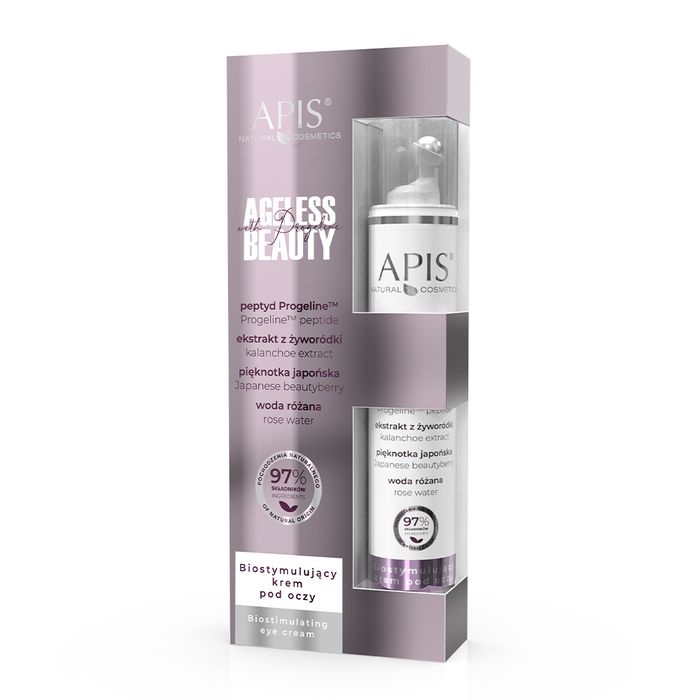 Apis Ageless Beauty With Progeline krem pod oczy z progeliną 10 ml main product photo