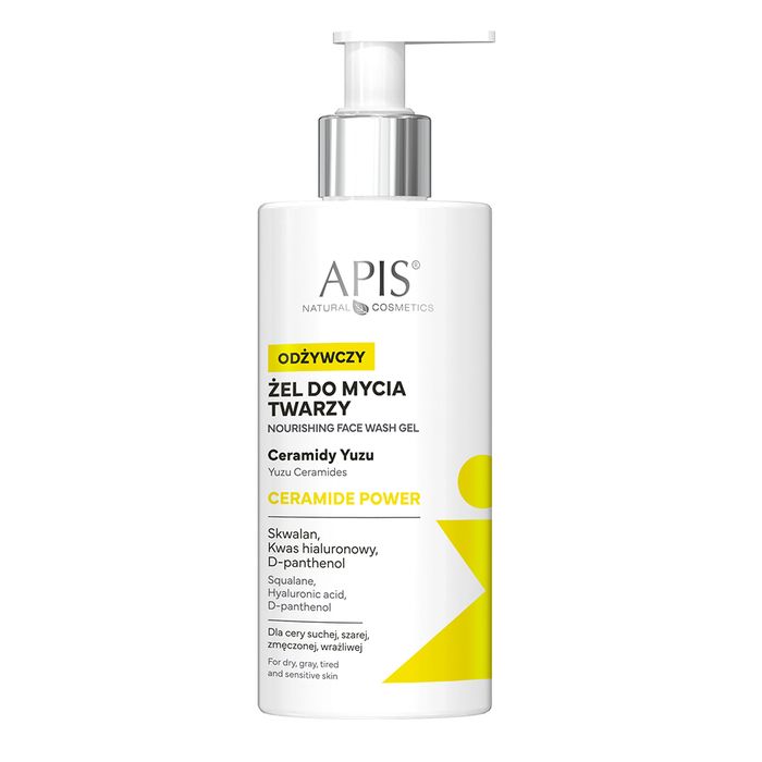 Apis Ceramide Power odżywczy żel do mycia twarzy 300 ml main product photo