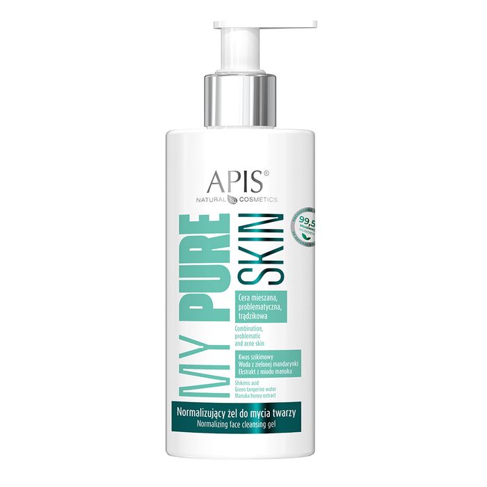 Apis My Pure Skin normalizujący żel do mycia twarzy 300 ml main product photo