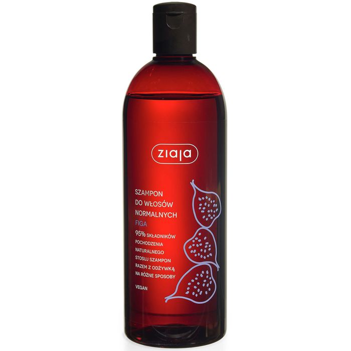 Ziaja szampon do włosów normalnych figowy 500ml main product photo