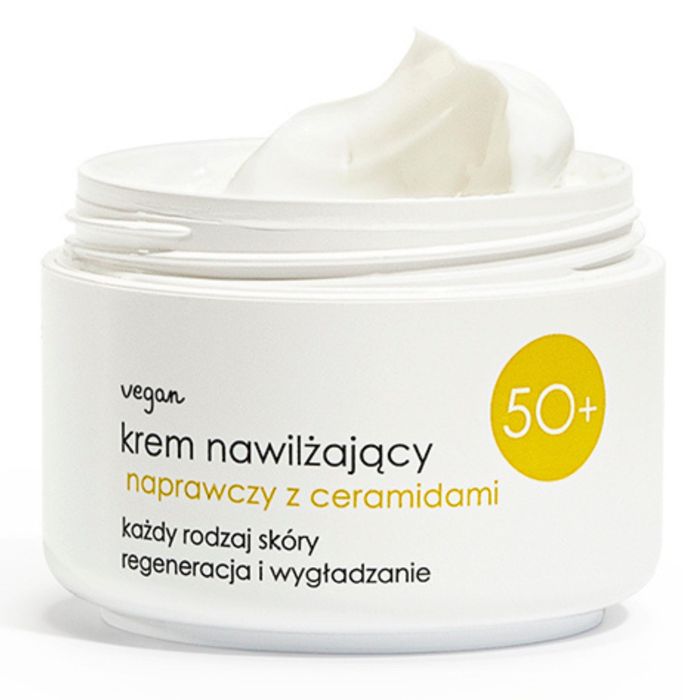 ZIAJA 50+ krem nawilżający z ceramidami 50ml main product photo