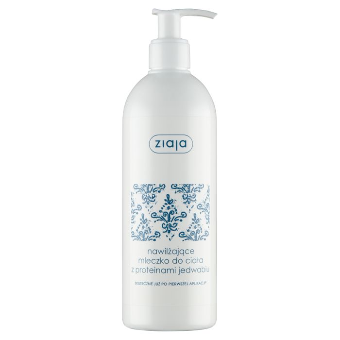 Ziaja Nawilżające mleczko do ciała z proteinami jedwabiu 400 ml main product photo